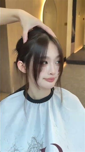 Figure-Eight Bangs Cutting Techniques #haircut #hairstyle