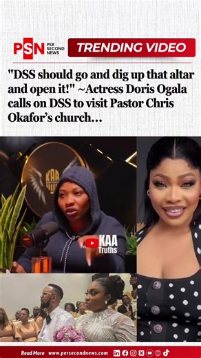 Doris Ogala Urges DSS to Investigate Pastor Chris Okafor