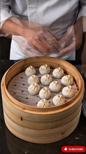 Xiao Long Bao | Handmade Soup Dumplings with a Perfect Broth Burst 🥢✨#ronaldo #koreaninstantnoodles