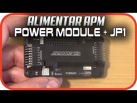 Power Module para Arducopter APM 2.6 - 2.8: ¿Quitar el Jumper JP1? - Explicación en Español