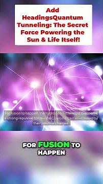 Quantum Tunneling: The Secret Force Powering the Sun & Life Itself!
