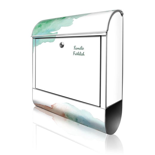 Large Letterbox With Newspaper Compartment Banjado Motif WT Birds Wedding - Etsy