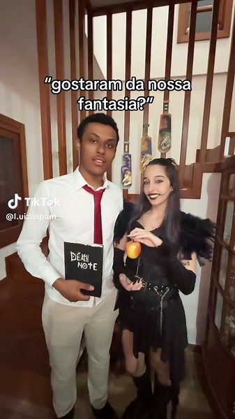 Fantasia de Halloween inspirada em Death Note