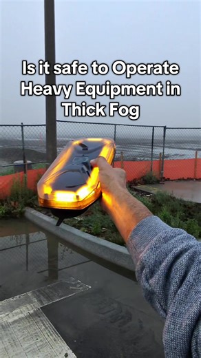 Safety Guidelines for Operating Heavy Equipment in Fog
