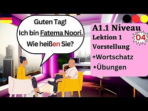 Deutsch A1.1 / sich Vorstellen / introduce your self/