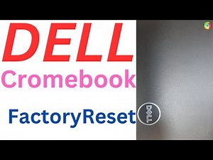 How to Factory Reset a Chromebook || Dell Chromebook Factory Reset || Dell Chromebook Format