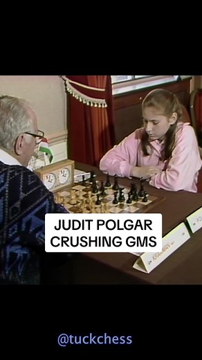 Judit Polgar is widely regarded as the strongest female chess player in history. She shattered records receiving the Grandmaster title at 15 years-old and wiping out the highest ranked male players including Anand, Shirov, and Karpov. In September 2002, Polgar made history with a win against World Chess Champion Garry Kasparov. She was the first woman to defeat a World no. 1 ranked player. After the game Kasparov wrote, “if to ‘play like a girl’ meant anything in chess, it would mean relentless 