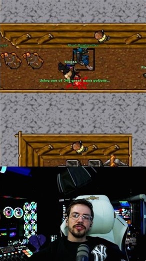 He started playing 3 days ago 😱👀 #rubinot #rubini