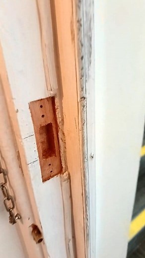 2.1K views | Fixing the wall side door lock hole groove using a 3d printer #handyman #homerepair #engineering | Online Leech | Facebook