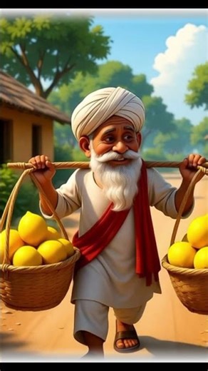 Tiger and Grandpa’s Lemon Mission | Funny 3D Cartoon Story😂 | #shorts