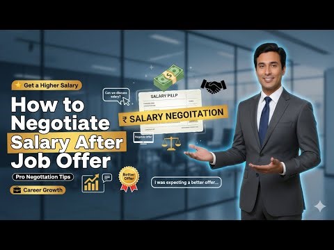 How to Negotiate Salary After Job Offer?