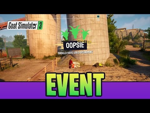 Oopsie - HIDDEN EVENT | Farmeadows Ranch | Goat Simulator 3