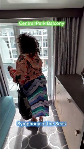 Quick Room Tour on Symphony of the Seas | Central Park Balcony View | BDE Travel