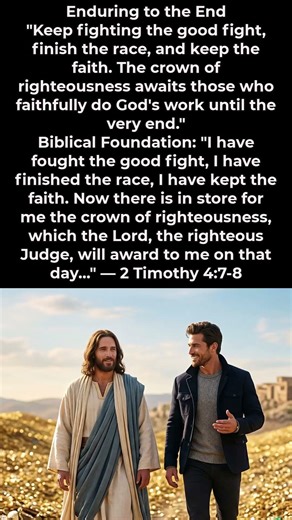 Preparing for Eternity: Christian Quotes on Faith & Good Works - Enduring End