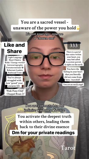 You are sacred vessel unaware of the power you hold 🌟 | Intuitive Reading