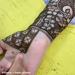454K views · 1.4K shares | Follow: @labonno_s_henna_artwork . . . . ....