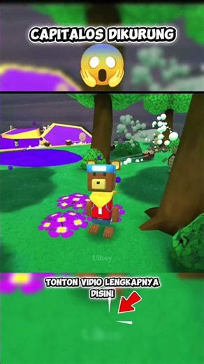 Capitalos Dikurung😱❓Uiboy Kaget Banyak Monster Disarang Lebah❗Super Bear Adventure