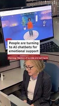 People are turning to AI chatbots for emotional support
