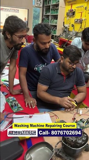 Fridge • Washing Machine • Microwave Repairing Course | Live Class — Full Practical Training