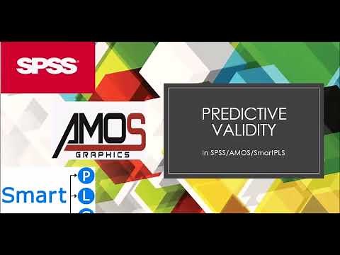 Testing Predictive Validity of New Constructs in SPSS, SmartPLS, or AMOS