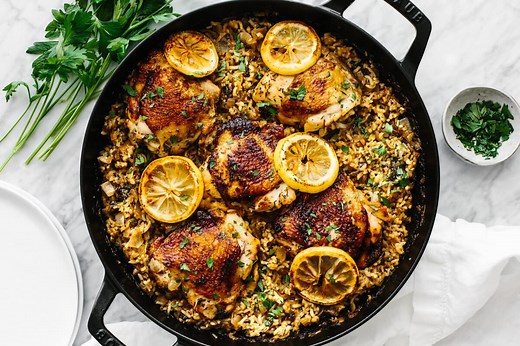 Best Chicken and Rice (One Pan) - Downshiftology