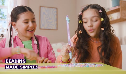 Cool Maker, Stack'd Heishi Bracelet Studio with Over 1200 Beads, for Kids Ages 7 and up