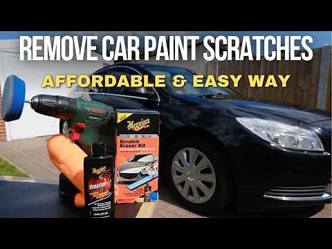 How to Remove Car Scratches | DIY Car Scratch Repair Meguiar’s