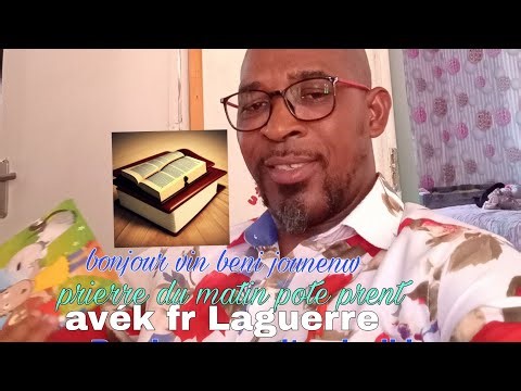 prierre du matin pote prent de van Bondye
