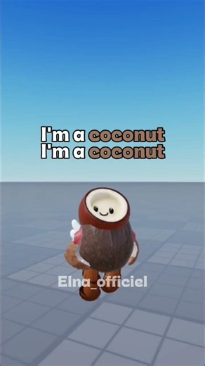 I'm a coconut ✨🙏🤍✋🥥
