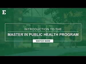 Introducing the Master of Public Health Program at Eastern Michigan University