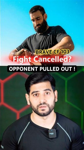 Owais Yaqoob opponent Pulled Out! #bravecf #owaisyaqoob