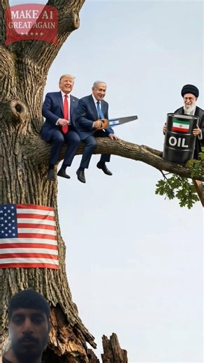 Trump & Bibi Try to Bring Down Khamenei And His Oil 🛢️ #funny #shorts #trending #viral #viralvideo