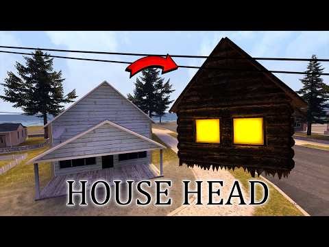 (OLD) HOUSE TURN INTO HOUSE HEAD MONSTERS in garry's mod