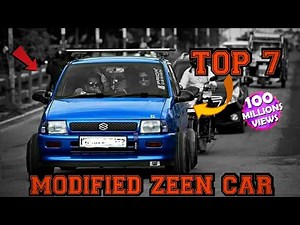 TOP 7 MODIFIED 😲 || 22 YEARS OLD MARUTI ZEN CAR BEST MODIFIED (ZEN CAR MODIFICATION) || MOTO VARIETY