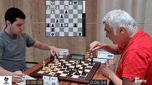 At 56 he is still showing why is he referred to as a chess legend. GM Vasyl Ivanchuk (2623) did not have a great start at the 1st Fujairah Global Superstars. He only managed to score half-a-point in the first three games. In the fourth round he was up against GM Gergely Kantor (2569). Watch the final moments of the game and an nice interview with Vasyl after the game. Video: ChessBase India Edited by Ravindra Potawad | Interview by Niklesh Jain #Chess #ChessBaseIndia #fujairah | ChessBase India