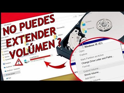 SOLUCION!! 😀 NO DEJA EXTENDER VOLUMEN En WINDOWS 7, 8 y 10 100% EXPLICADO en ESPAÑOL | Lucho Mario