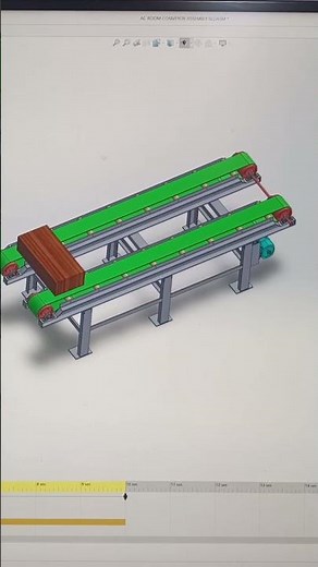 Belt conveyor #solidworks