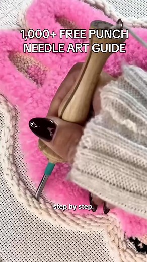 Learn Punch Needle Art the Easy Way 淋 The Punch Needle Design Guide...