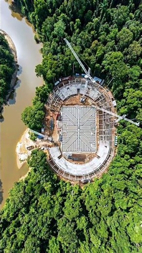Building a Football Stadium in the Heart of the Amazon Rainforest