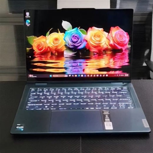 𝗟𝗔𝗣𝗧𝗢𝗣_𝗠𝗨𝗥𝗔𝗛_𝗕𝗔𝗡𝗗𝗨𝗡𝗚 on Instagram: "Lenovo Yoga 7 i7-1360P Iris Xe 16/1TB 2.8K OLED Touch 2in1 14IRL8 Tidal Teal Rp 3.900.000 SPESIFIKASI : • Processor : Intel Core i7-1360P, 12C (4P + 8E) / 16T, P-core 2.2 / 5.0GHz, E-core 1.6 / 3.7GHz, 18MB • Graphics : Integrated Intel Iris Xe Graphics • Chipset : Intel SoC Platform • Memory : 16GB Soldered LPDDR5-520