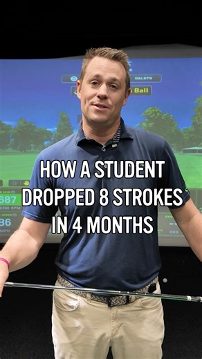TJ Yochum dropped 8 strokes in 4 months. This drill was a game-changer. 🙌 #StudentJourney #GOLFTEC | GOLFTEC