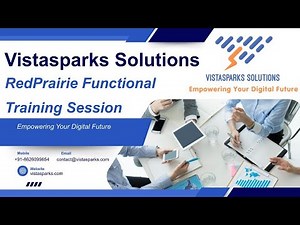 🎓 RedPrairie Functional Training | Master Warehouse Operations with Vistasparks Solutions