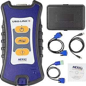 Amazon.com: Nexiq USB Link 3 Heavy Duty Truck Scanner Herramienta de diagnóstico diésel para Nexiq USB Link 3 y software de diagnóstico para excavadora universal de camión Versión BT : Automotriz