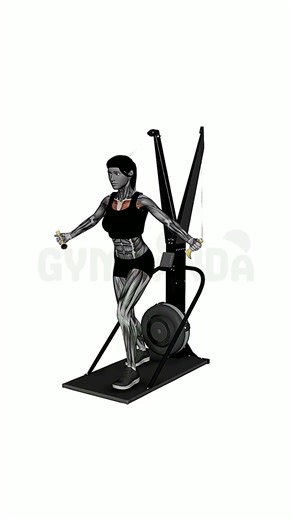 Standing Cable Fly - Perfect Form Guide #shorts