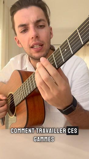 Comment travailler les gammes ? 🎸🎸 Commente GM si tu veux en savoir plus sur ce genre d’exercice 🙏 #guitare #education | Guitare Métamorphose