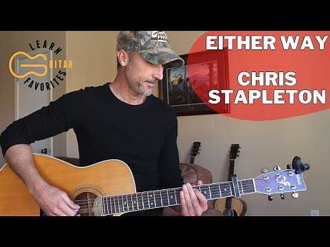 Either Way - Chris Stapleton - Guitar Lesson | Tutorial