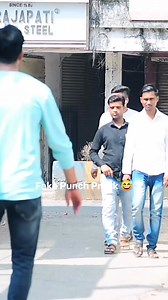 Fake Punch Prank 😅 #funny #comedy #trending #foryoupageシ #prank #viralvideo #trendingreels #viral | Prakash Peswani 2.0