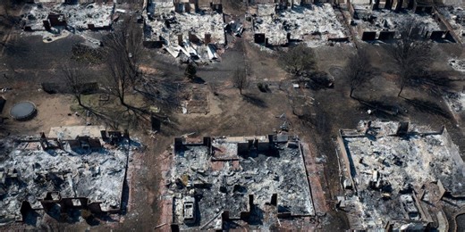 Before and after aerial imagery reveals scope of deadly Oklahoma wildfires