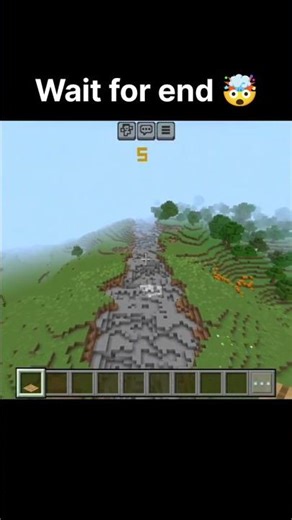 TNT Run in Minecraft 😯 #minecraft #shorts