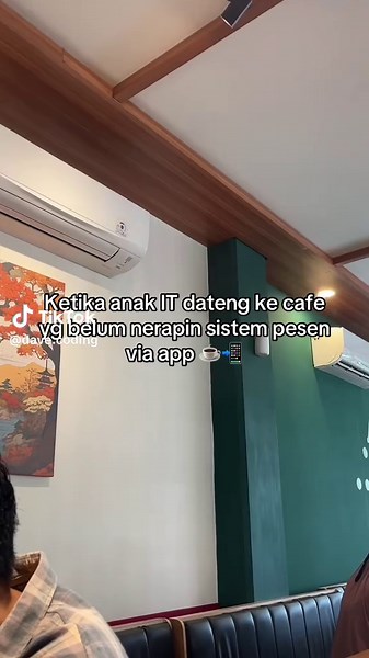 Sekalian nambah buat portofolio hehehe 😅 #anakIT #programmer #coding #code #developer #website #app #menu #cafe #rekomendasicafe #nongkrong #fyp #fypシ゚ #viral #4u